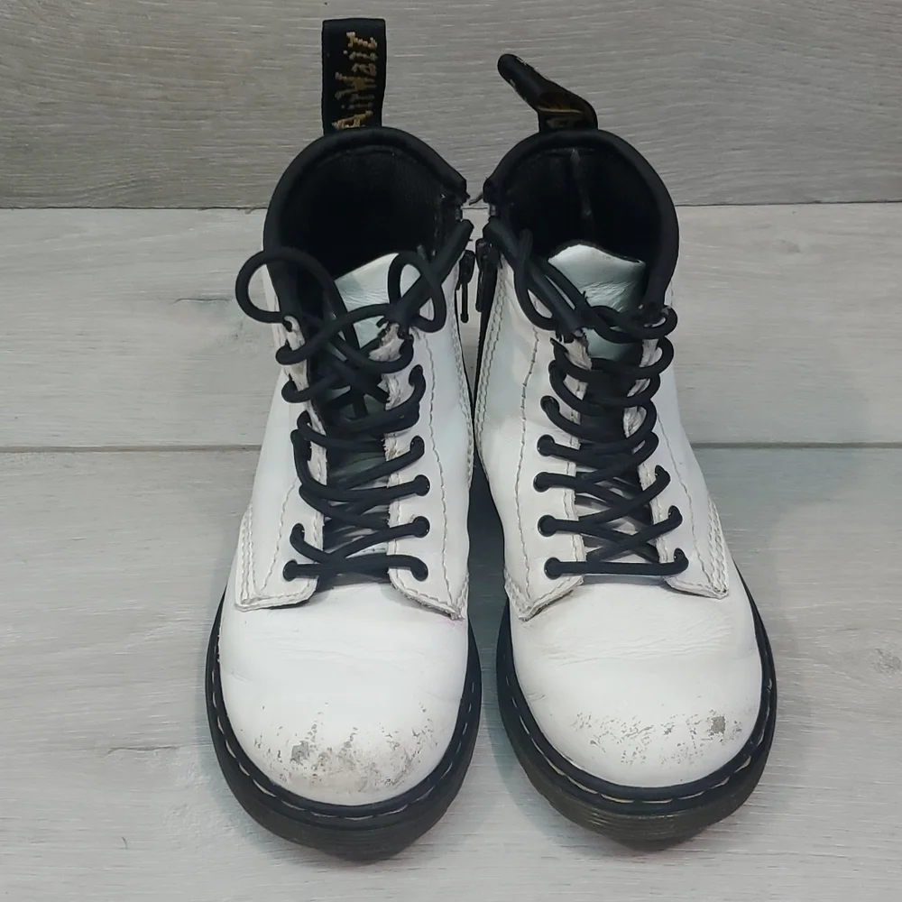 Dr.Martens Kids Girls 1460T Boots shoes sz UK 8 US 9